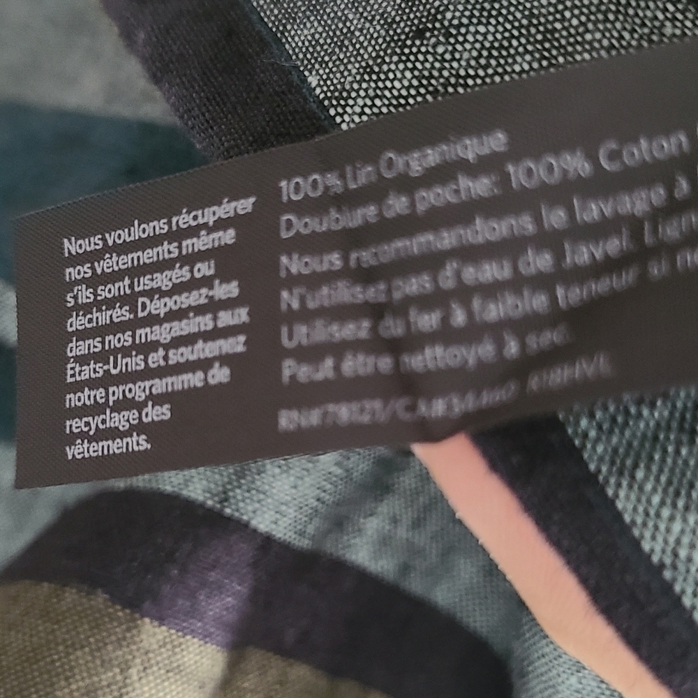 Eileen Fisher Linen Shift Dress - Picture 5 of 5